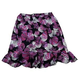 D.F.A. New York Women Skirt Ruffle Hem Size XL Travel Vacation Resort Wear Boho